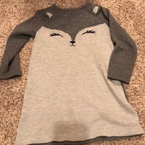 Gymboree deer sweater dress
